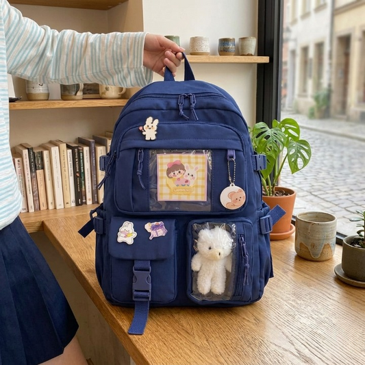 Cute Korean Backpack for Girls |School & College Bag