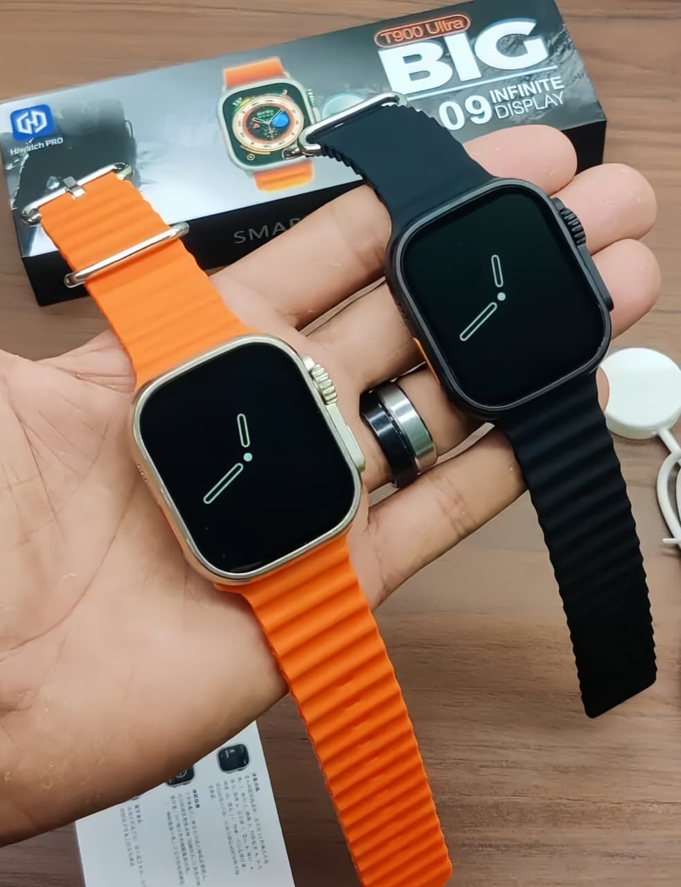 T900 Ultra Smart Watch Fitness Tracker - 2.09 Infinite Display (random color)