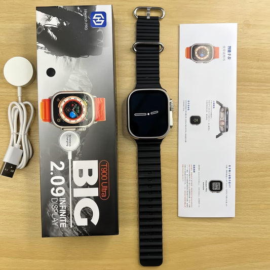 T900 Ultra Smart Watch Fitness Tracker - 2.09 Infinite Display (random color)
