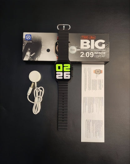 T900 Ultra Smart Watch – 2.09" Display, Bluetooth Calling, Fitness Tracker | Pakistan